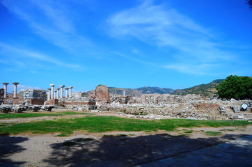 Ruins of St. John basilica Selcuk, Turkey