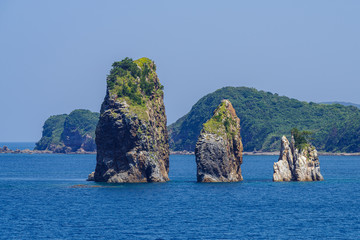 海士町の三郎岩
