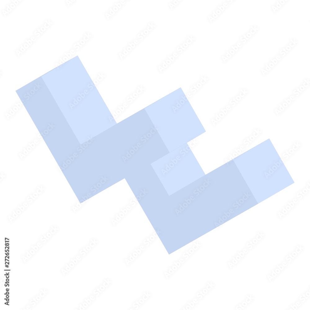 Poster check mark icon. isometric of check mark vector icon for web design isolated on white background