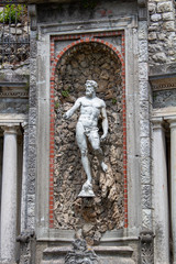 Obraz premium Sacro Monte Varese pilgrims in religious areas