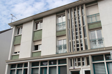 building in saint-nazaire (france) 