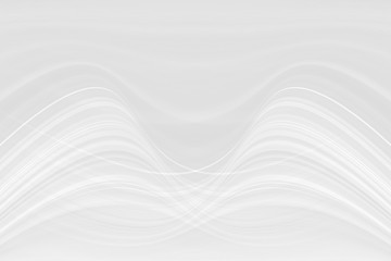 White background 3 d with elements of waves in a fantastic abstract design, the texture of the lines in a modern style for wallpaper. Light gray template for wedding ceremony or business presentation.