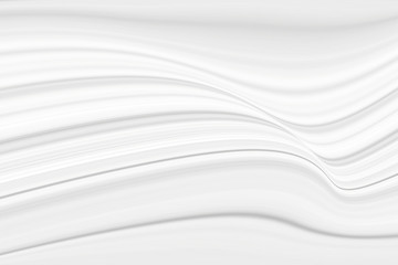 White background 3 d with elements of waves in a fantastic abstract design, the texture of the lines in a modern style for wallpaper. Light gray template for wedding ceremony or business presentation.