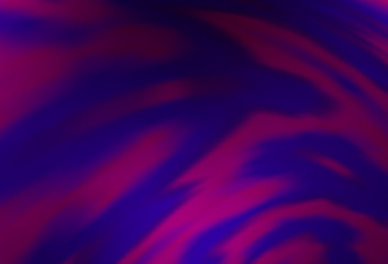 Dark Purple vector glossy abstract backdrop.