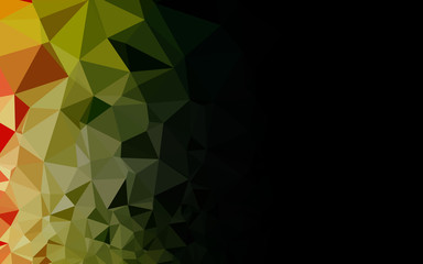 Obraz premium Light Multicolor, Rainbow vector triangle mosaic texture.