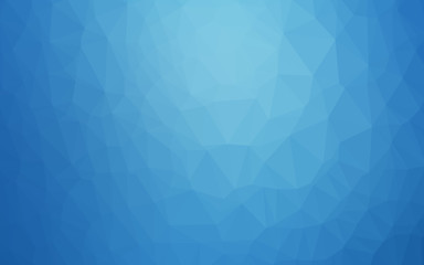 Light BLUE vector abstract mosaic background.
