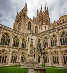 Obraz premium Cloister of the Cathedral of Burgos