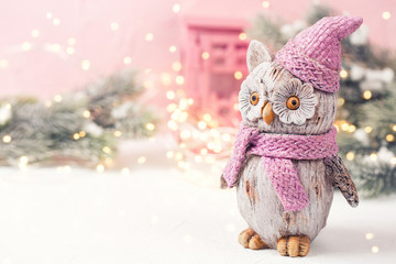 Winter holiday background.