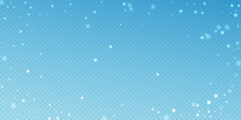 Magic stars random Christmas background. Subtle fl