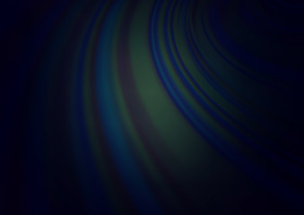 Dark BLUE vector blurred shine abstract background.