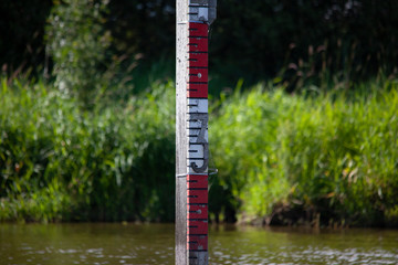 echelle niveau niveau d'eau