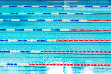 competition swimming lanes
