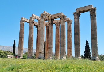 Olympieion, Zeustempel, Athen, Griechenland