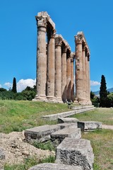 Olympieion, Zeustempel, Athen, Griechenland