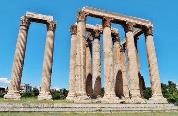 Olympieion, Zeustempel, Athen, Griechenland