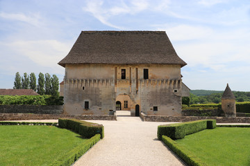 Fototapeta na wymiar Chateau de Losse, Vezere, Perigord, Frankreich
