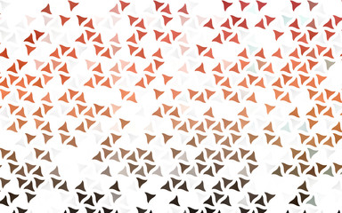 Light Red vector seamless cover in polygonal style.