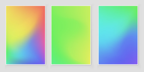 Fototapeta na wymiar Bright colors gradient abstract background. Vector template