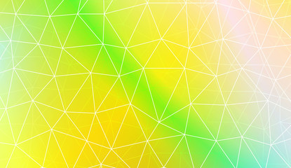 Polygonal pattern with triangles style. For your home interior wallpaper, fashion print. Vector illustration. Blurred Background, Smooth Gradient Texture Color.