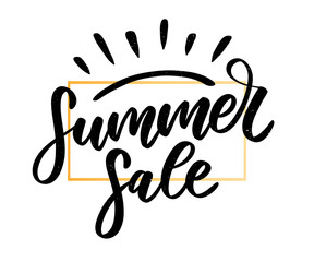 Vector word sale .Letters made of flowers and leaves Summer sale Holiday Flyer Banner Poster Summer sales