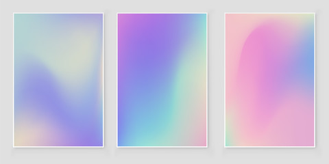 Fototapeta na wymiar Abstract holographic iridescent foil texture. 