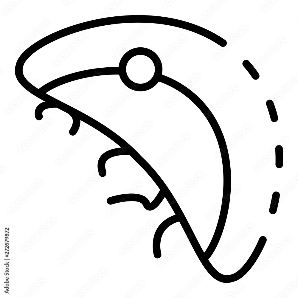Poster dangerous bacterium icon. outline dangerous bacterium vector icon for web design isolated on white b