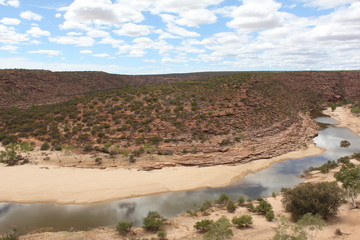Hiking at Kalbarri National Park, Western Australia, desert, outback, down under, scenery, oz