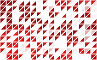 Fototapeta premium Light Red vector seamless pattern in polygonal style.