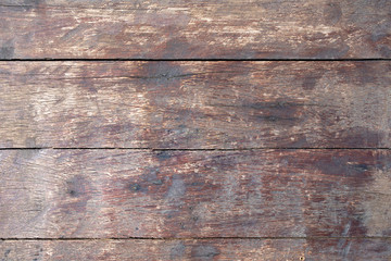 Surface of old wooden painted boards texture background 