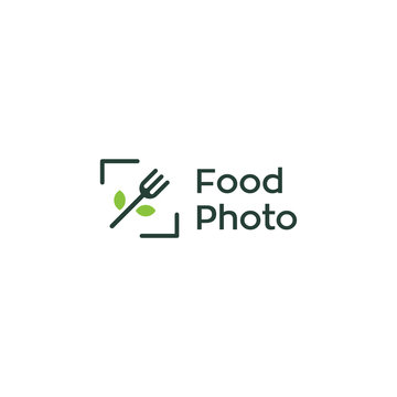 food photography vector logo design