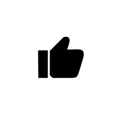 like icon. Thumbs up icon. social media icon