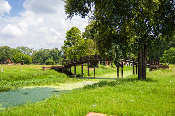 bridge in the park