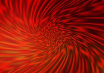 Light Red vector glossy bokeh pattern.