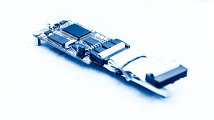 abstract background of engineering electronic circuit bord, closed up, engineering and technical...