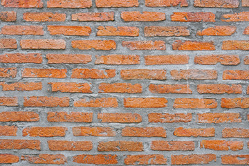 Brick wall background texture,Abstract background material of industry building construction for dark retro background