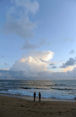 Atlantik in der Bretagne bei Batz-sur-Mer