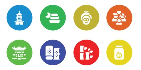 bamboo icon set