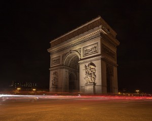 Fototapeta na wymiar Arc by night