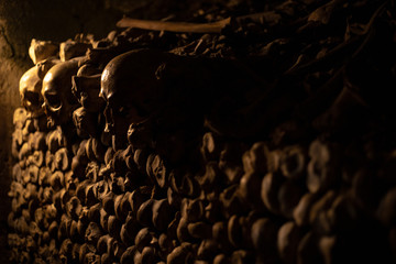 The catacombs of Paris