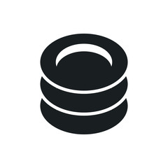 plates vector icon