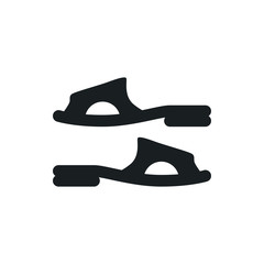 flip-flops vector icon