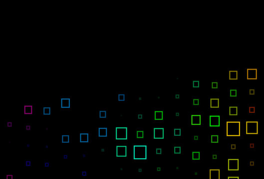 Dark Green vector layout with lines, rectangles.