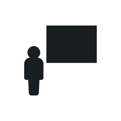 blackboard vector icon