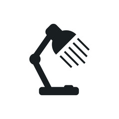 table lamp vector icon