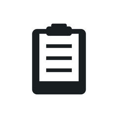 clipboard vector icon