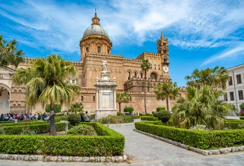 Wall murals Palermo The Cathedral of Palermo in Sicily, Italy