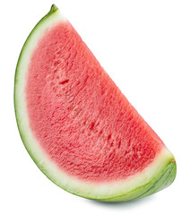 Watermelon slice isolated Clipping Path