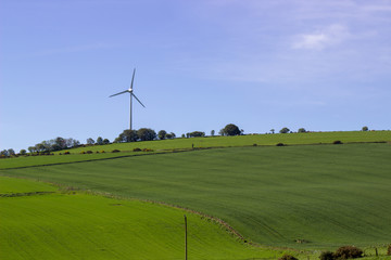 Fototapeta na wymiar Wind turbine in Aberdeenshre
