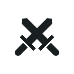 swords vector icon