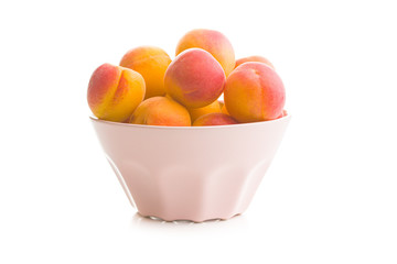 Sweet apricot fruits.